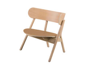 Oaki Lounge Chair, light oak