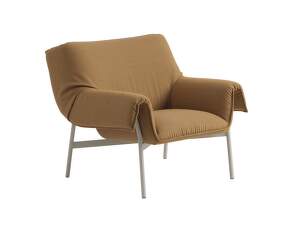 Wrap Lounge Chair, grey/Fiord 451