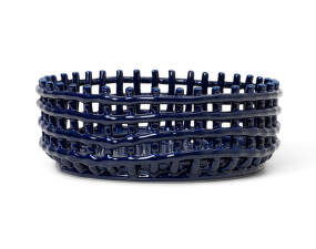 Ceramic Centrepiece Bowl, blue