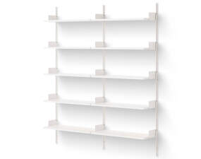 Library Shelf 1900, white/white