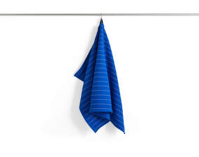 Canteen Tea Towel, blue pinstripe