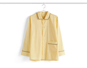 Outline Pyjama Long Sleeve Shirt M/L, soft yellow