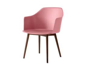 Rely HW76 Armchair, walnut/soft pink