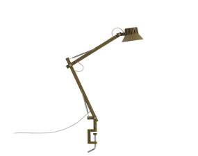 Dedicate Table Lamp S2 w. Clamp, brown green