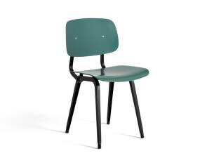 Revolt Chair, black / petrol green