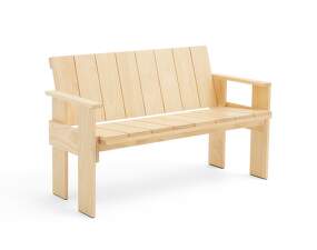 Crate Dining Bench, pinewood