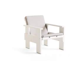 Crate Lounge Chair Folding Cushion, sky grey