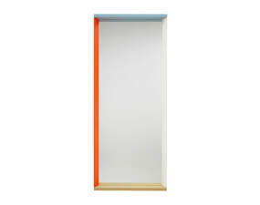 Colour Frame Mirror Large, blue/orange