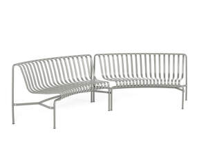 Palissade Park Dining Bench In/In set of 2, sky grey