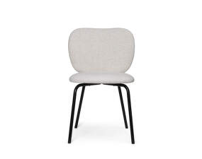 Rico Side Chair Soft Bouclé, off-white/black