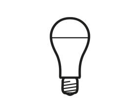 Flos LED Lamp E27 25W 2700K Dimmable