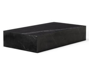 Plinth Lounge Table Grand, Nero Marquina