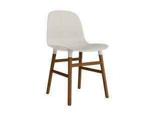 Form Chair Walnut, light grey