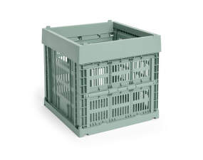 Colour Crate Cube, sage green