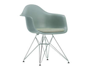 Eames Plastic Armchair DAR Seat Upholstery