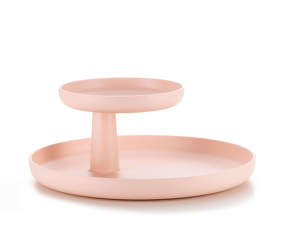 Rotary Tray, pale rose