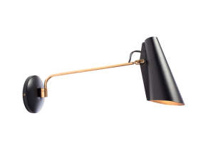 Birdy Wall Lamp Long, black