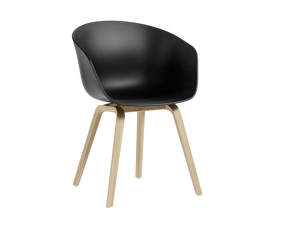 AAC 22 Chair Oak Veneer, black