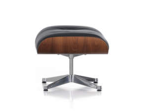 Lounge Chair Ottoman, black pigmented walnut