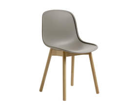 Neu 13 Chair Lacquered Oak, mud grey