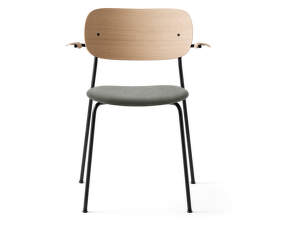 Co Chair with Armrest, natural oak / Hallingdal 130