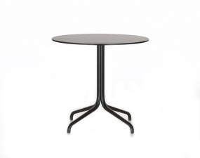 Belleville Bistro Table, dark oak veneer