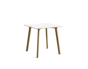 CPH Deux 210 Table L75, pearl white/oak