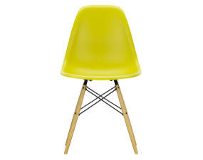 Eames Plastic Side Chair DSW RE, mustard