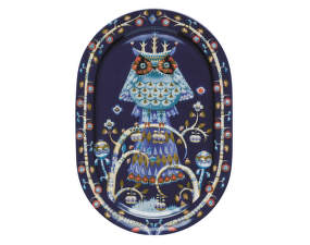 Taika Serving Plate, blue