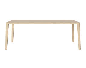 Graceful Dining Table 95x200, white oiled oak