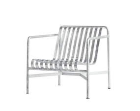 Palissade Lounge Chair Low, galvanised