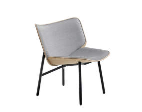 Dapper Lounge Chair, black base / Surface 120