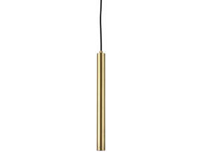 Pipe One Pendant Lamp, brass/black