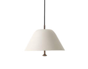 Levitate Pendant 28, grey / bronzed brass