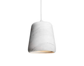 Material Pendant, white marble