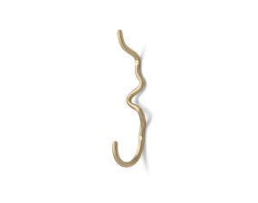 Curvature Hook, brass