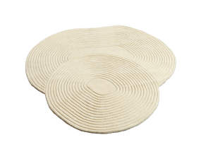 Zen Rug Shaped 140x145, creme