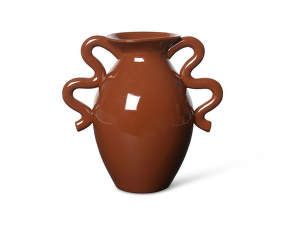 Verso Table Vase, terracotta