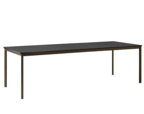 Drip HW60 Table, bronzed / black laminate