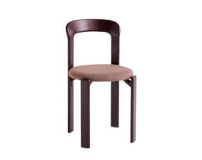 Rey Chair, grape red/Steelcut Trio 416