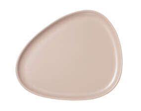 Curve Dinner Plate, sand