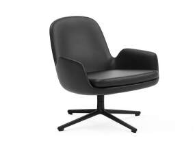 Era Lounge Chair Low Swivel, Ultra Leather