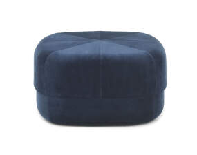 Circus Pouf Large, dark blue