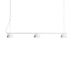 Blush Rail 3 Pendant Lamp, matt white
