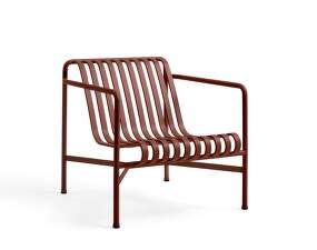 Palissade Lounge Chair Low, iron red