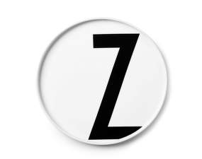 Personal Plate Z, white