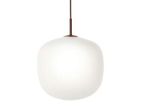 Rime Pendant Lamp Ø37, opal/deep red