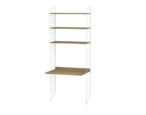 Workspace A Shelving Set, oak/white