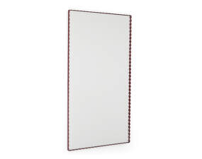 Arcs Mirror Rectangle L, burgundy