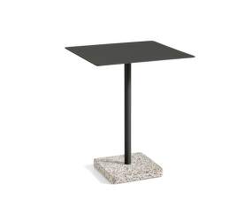 Terrazzo Table 60x60, grey terrazzo / anthracite